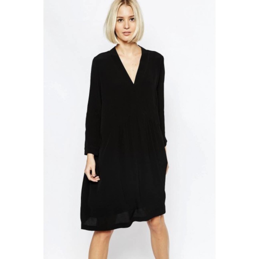 Just Female Lola Dress in Black Size Medium
